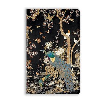 Journal Embroidered Hanging with Peacock