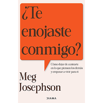 Te enojaste conmigo