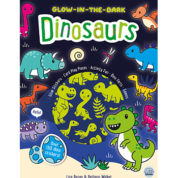Glow-in-the-Dark Dinosaurs Sticker Activity Book