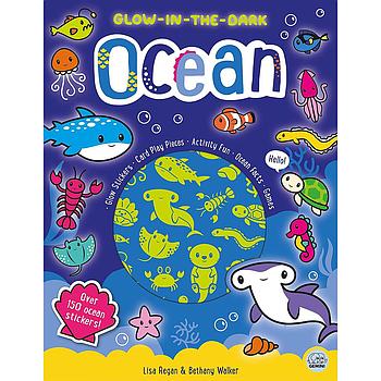 Glow-in-the-Dark Ocean Sticker Activity Book