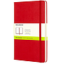Moleskine Classic Notebook Plain Red Large
