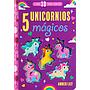 5 Unicornios magicos libro 3D para contar