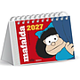 Mafalda 2027 Calendario de Escritorio Rojo