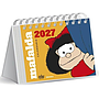 Mafalda 2027 Calendario de Escritorio Amarillo